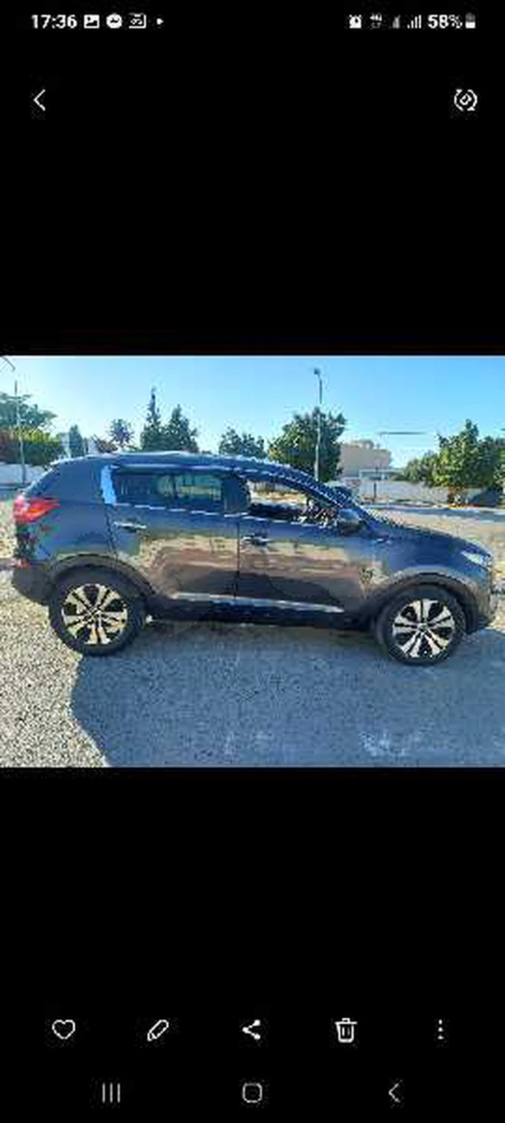 Carte voiture Kia Sportage