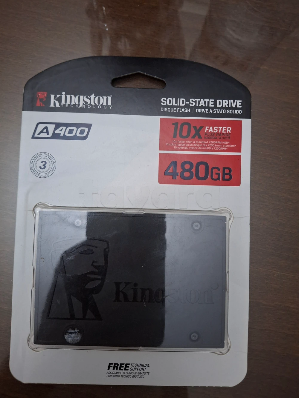 Disque dur SSD Kingston 480 Gigas
