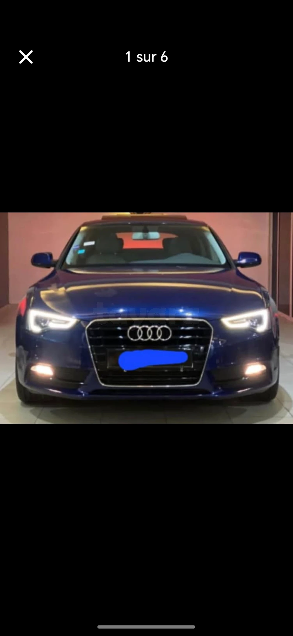 Carte voiture Audi A5