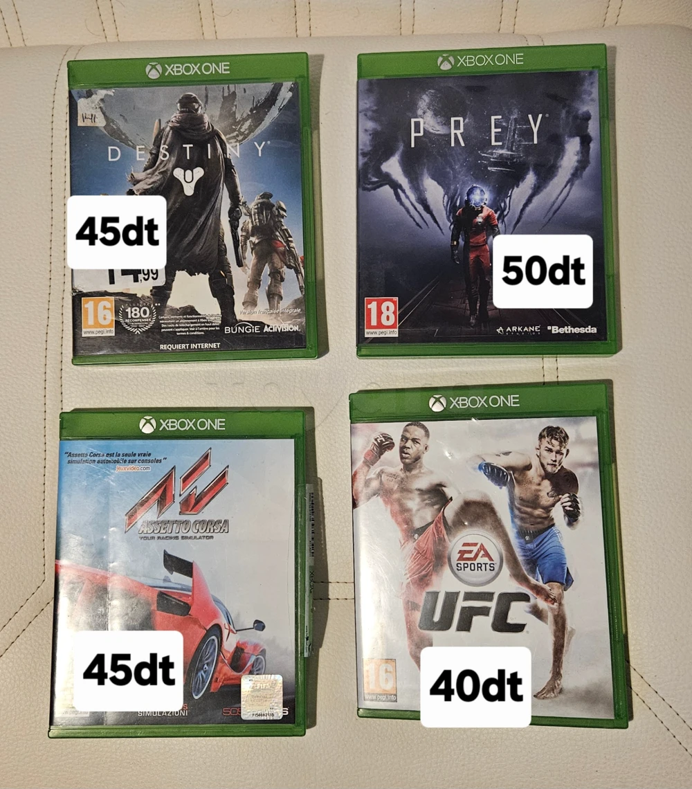 jeux xbox one