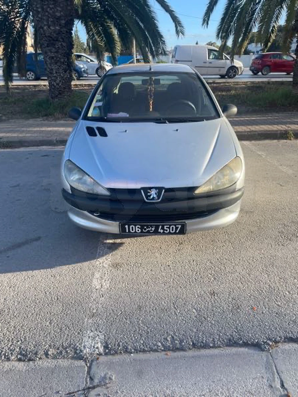 Carte voiture Peugeot 206