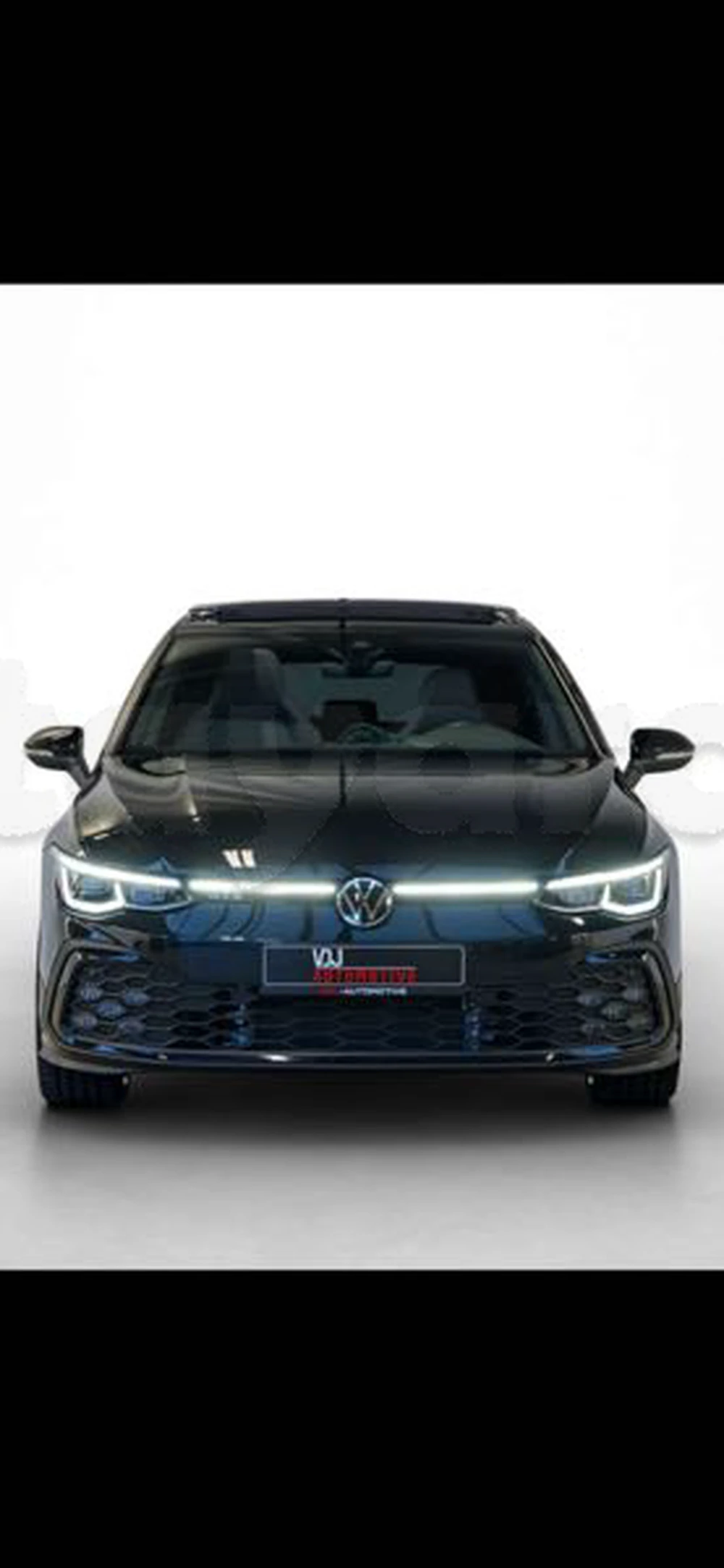 Carte voiture Volkswagen Golf 8