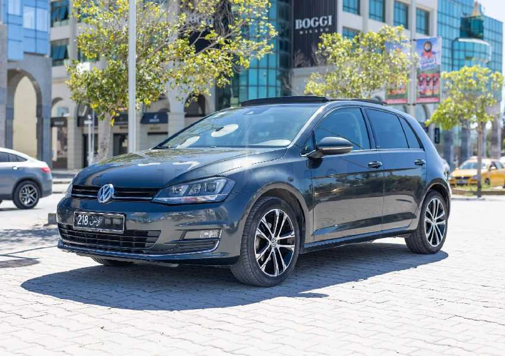 Carte voiture Volkswagen Golf 7