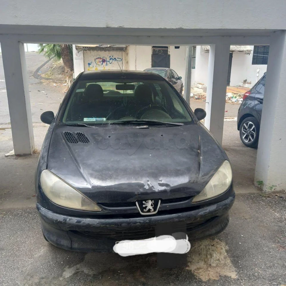 Carte voiture Peugeot 206