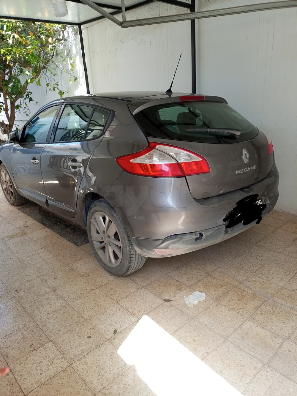 Carte voiture Renault Megane