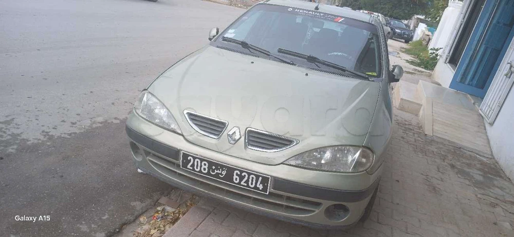 Carte voiture Renault Megane