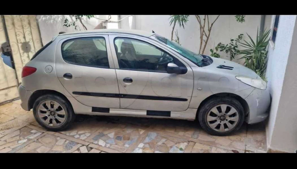 Carte voiture Peugeot 206