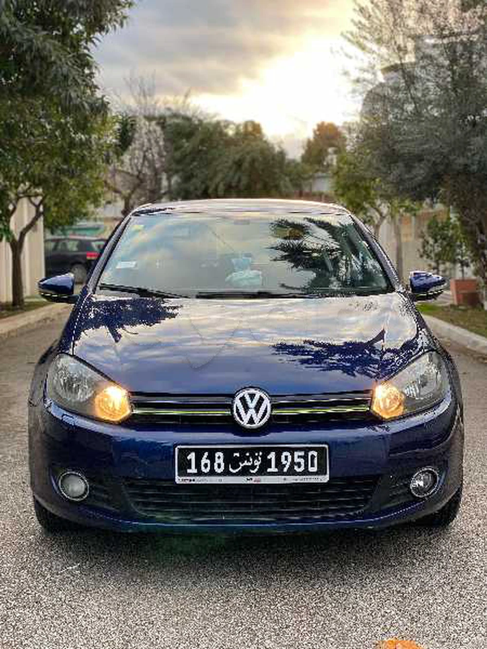 Carte voiture Volkswagen Golf 6