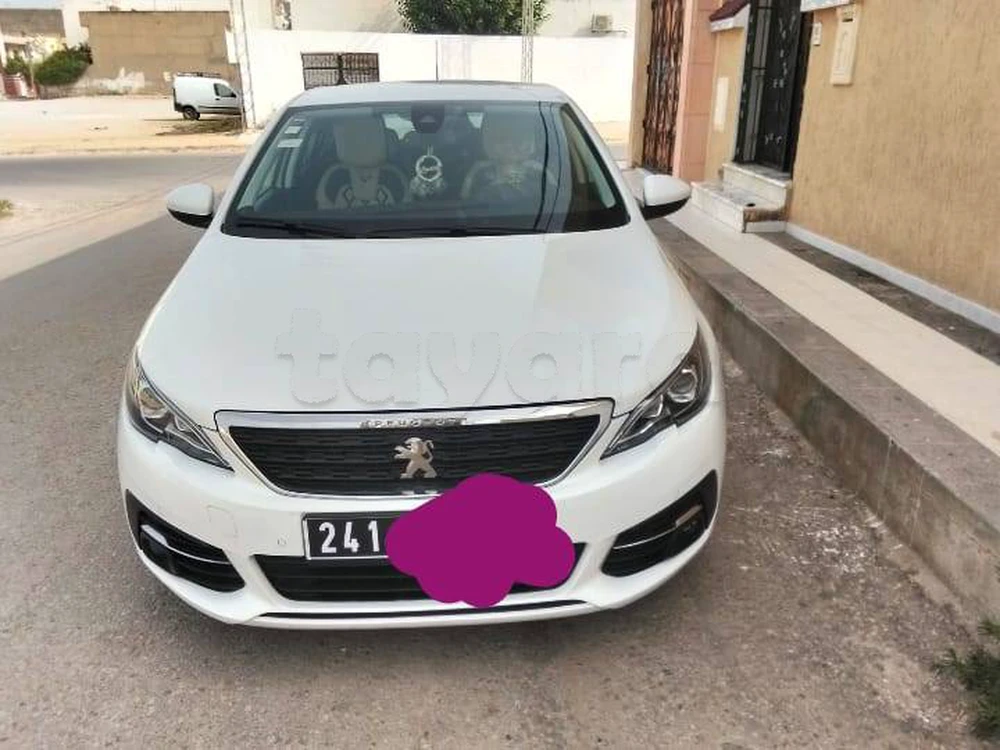 Carte voiture Peugeot 308