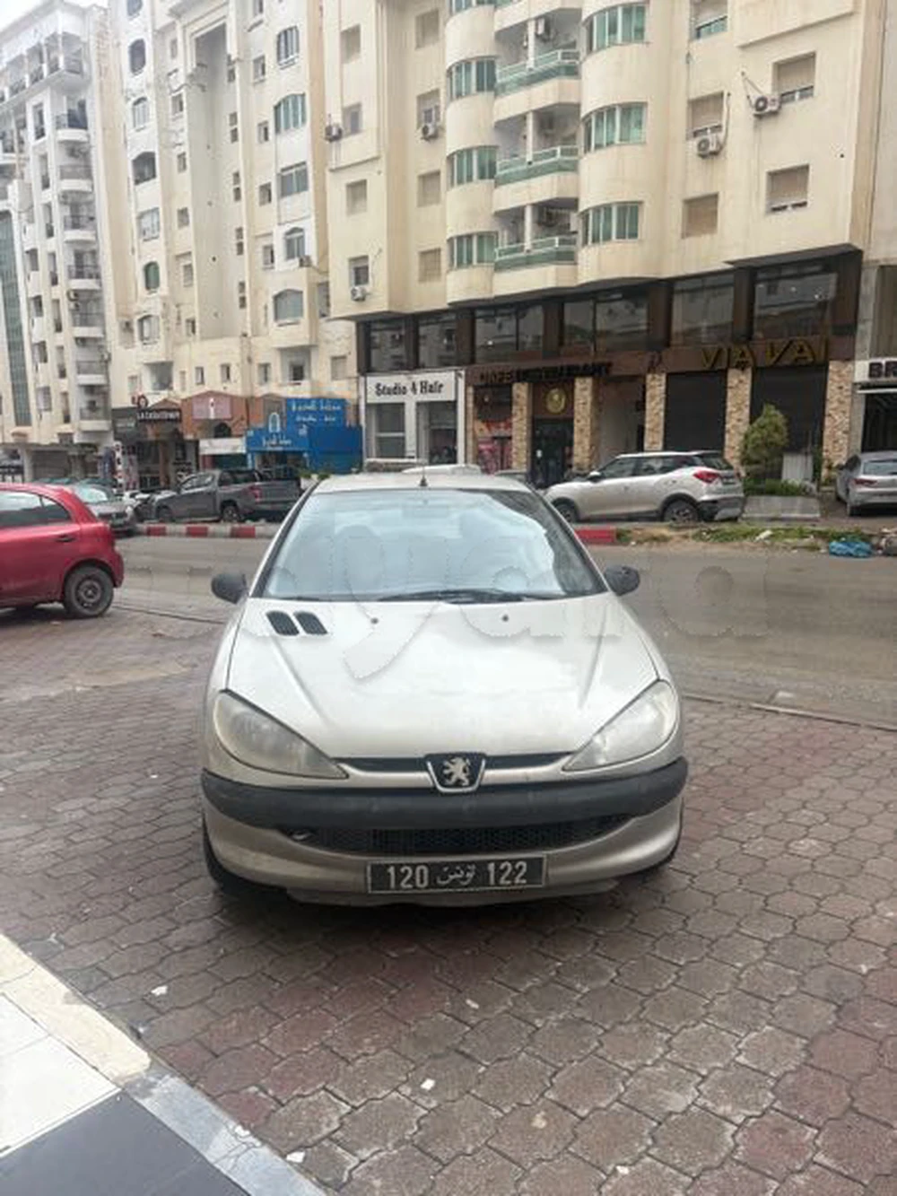 Carte voiture Peugeot 206