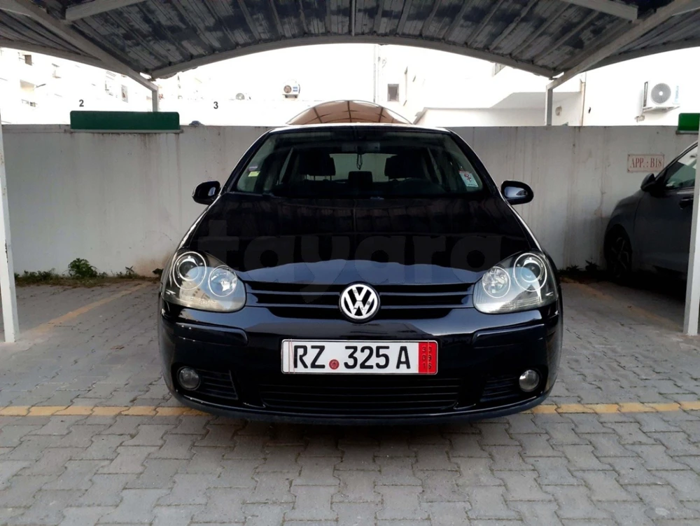 Carte voiture Volkswagen Golf 5