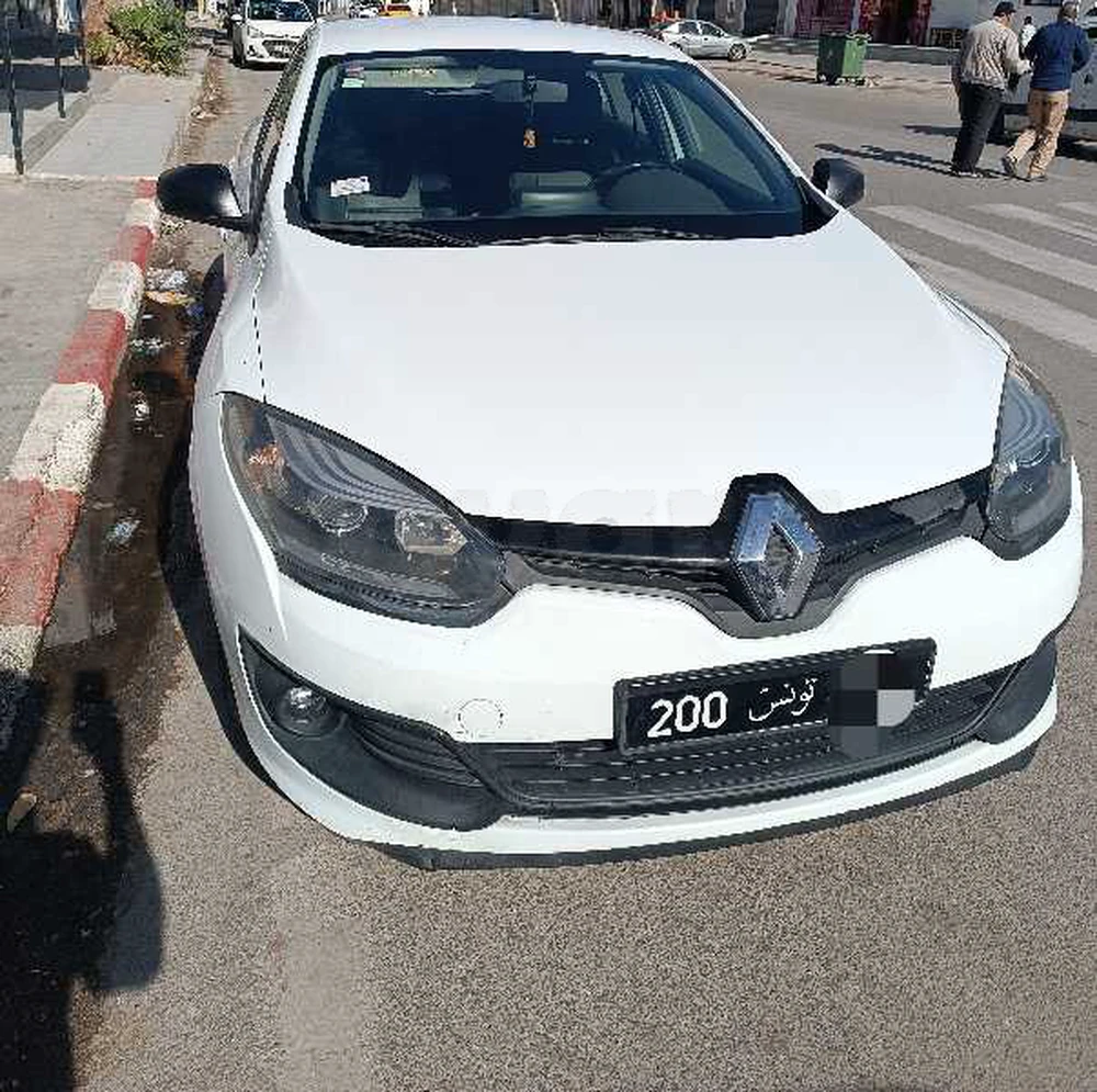 Carte voiture Renault Megane