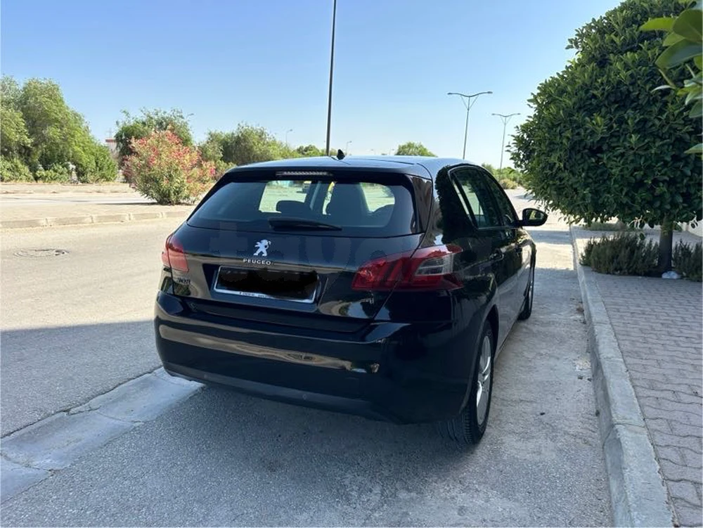 Carte voiture Peugeot 308