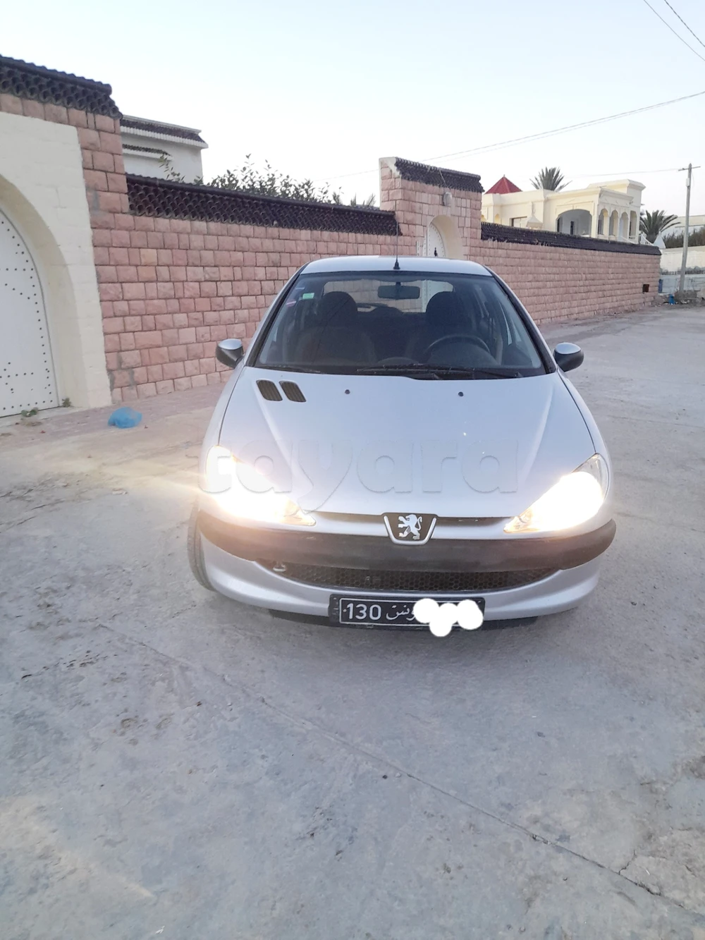 Carte voiture Peugeot 206