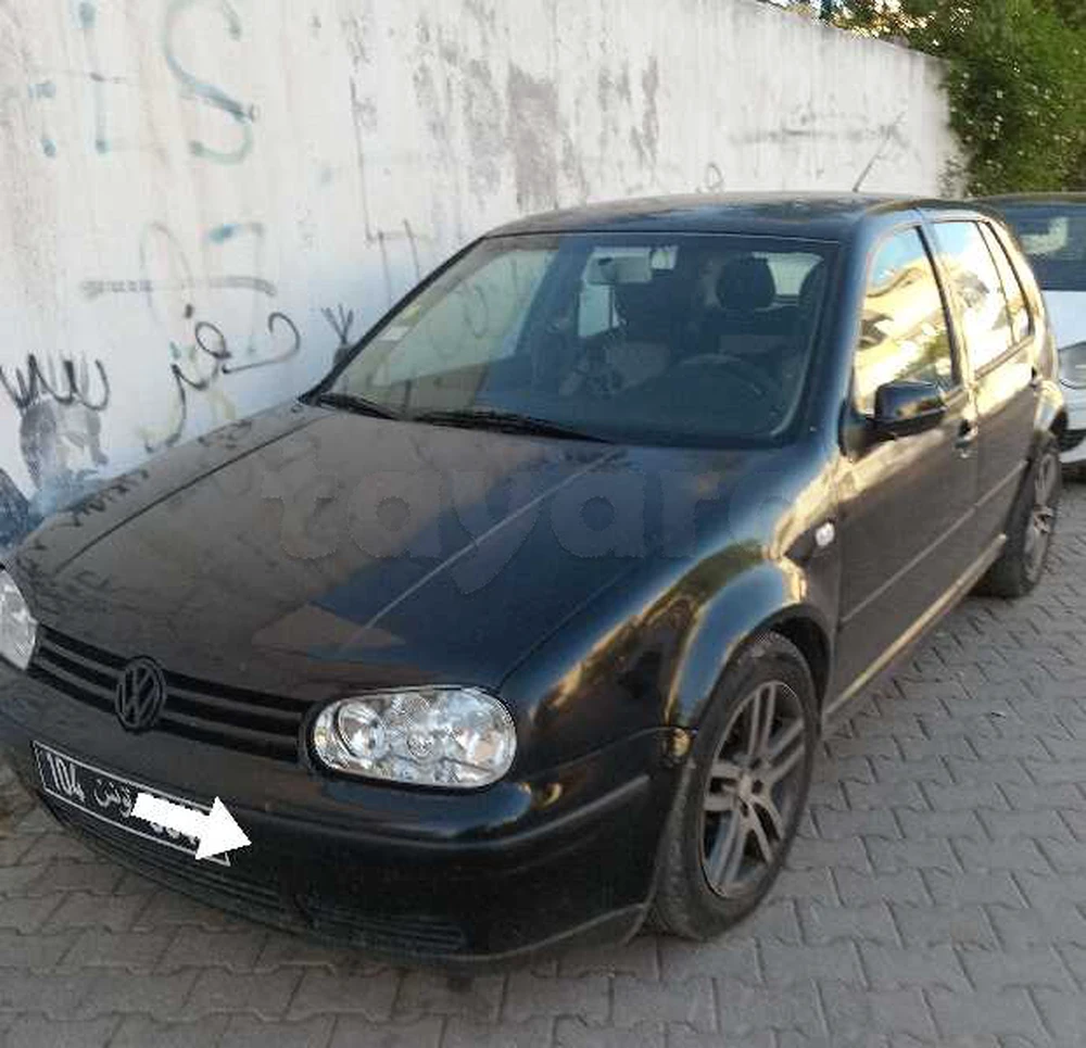Carte voiture Volkswagen Golf 4