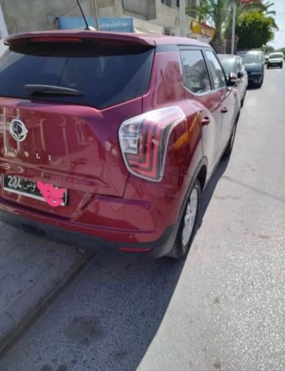 Carte voiture SsangYong Tivoli