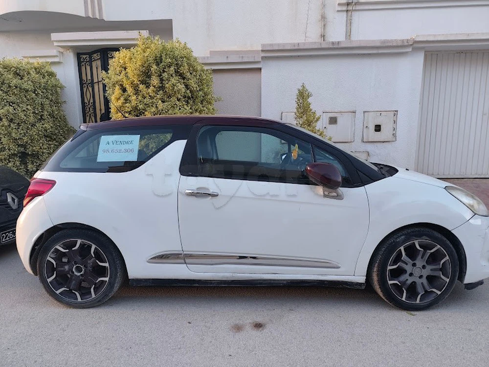 Carte voiture Citroen DS3