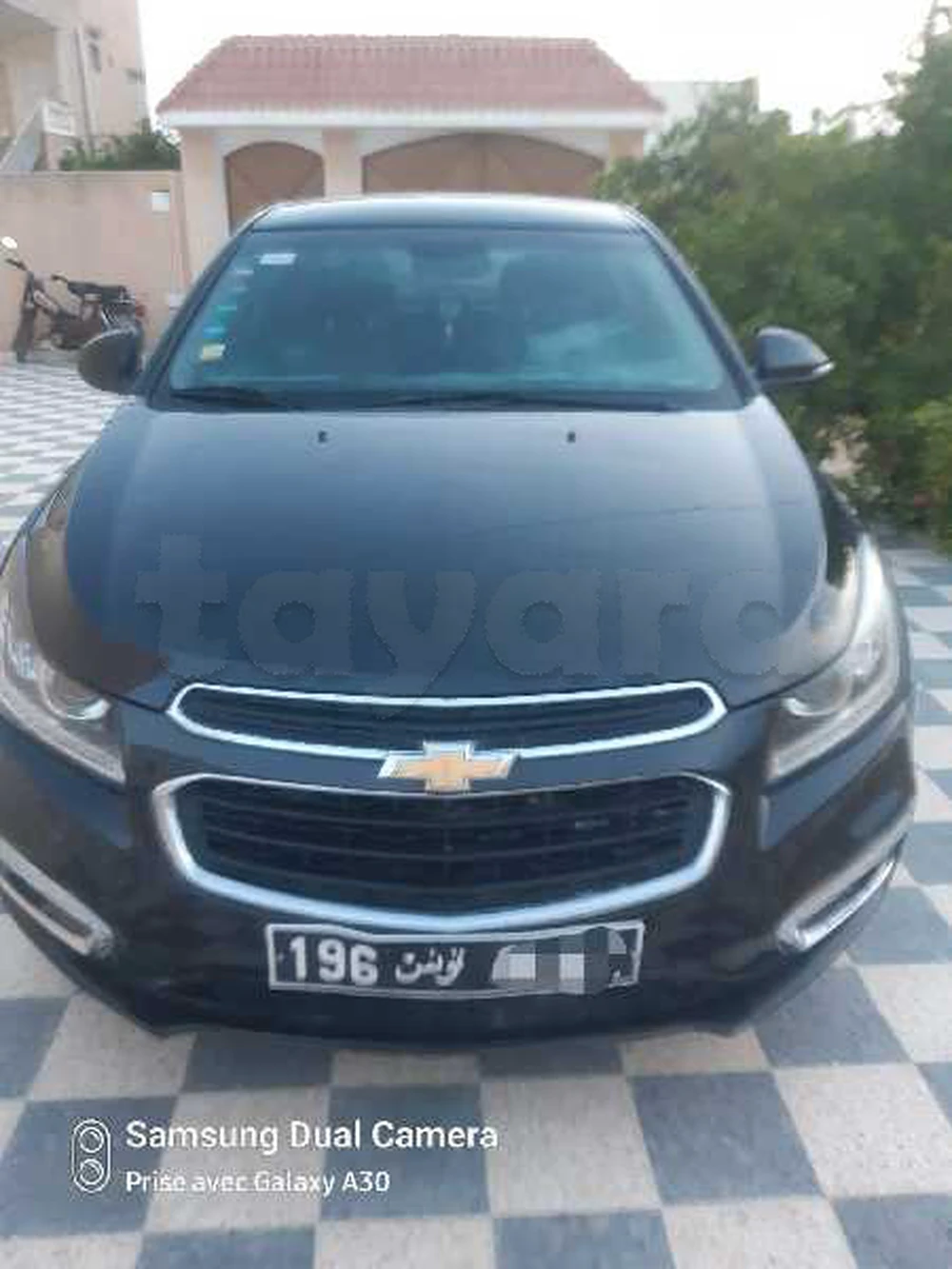 Carte voiture Chevrolet Cruze