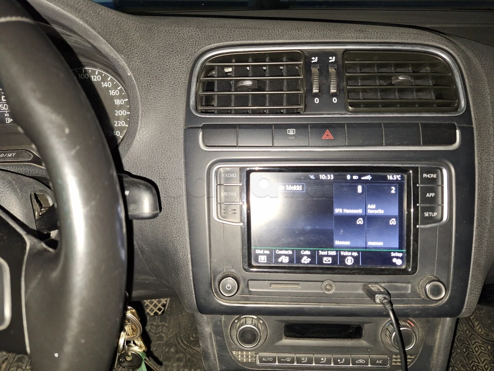 Carte voiture Volkswagen Polo