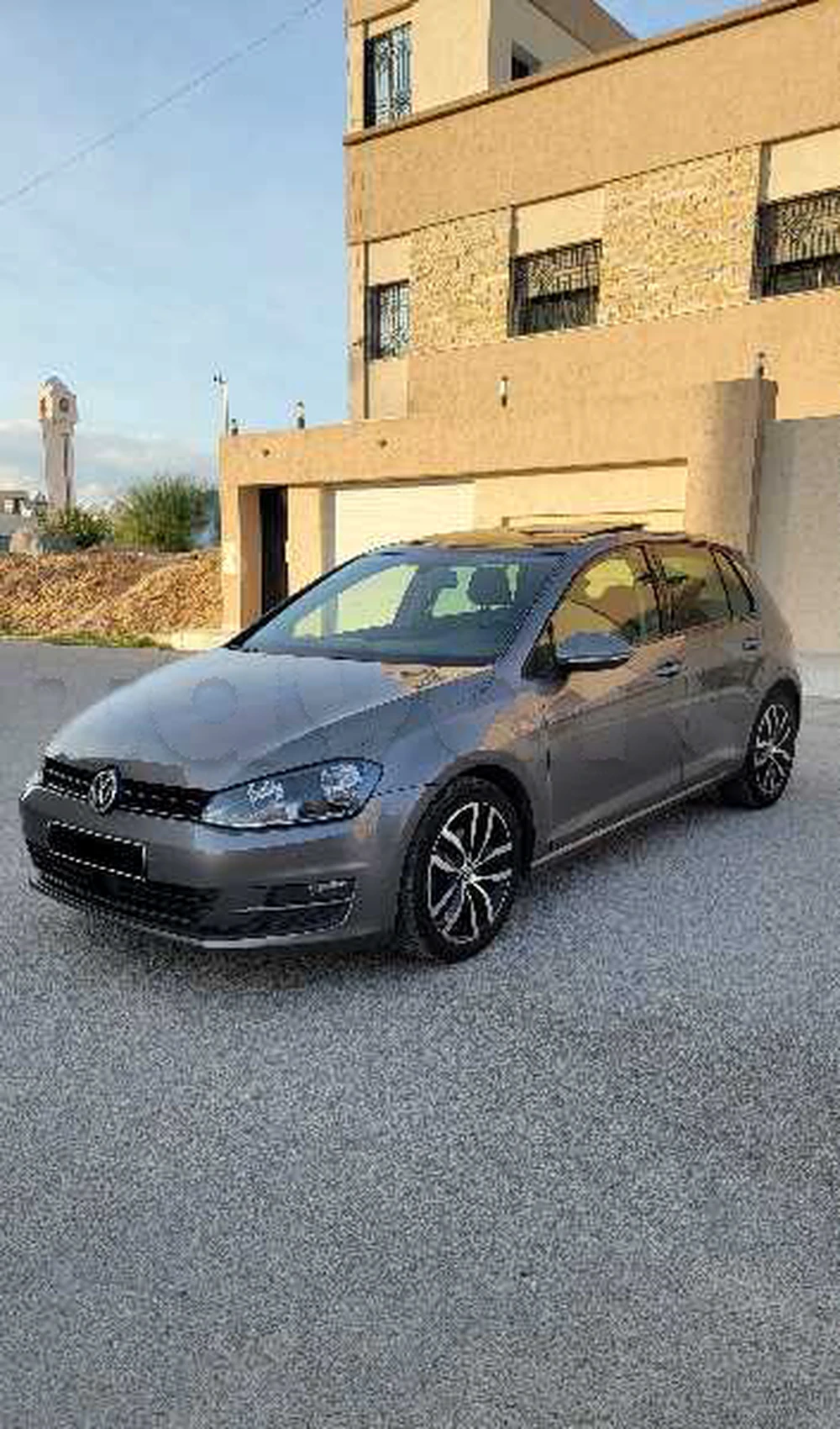 Carte voiture Volkswagen Golf 7