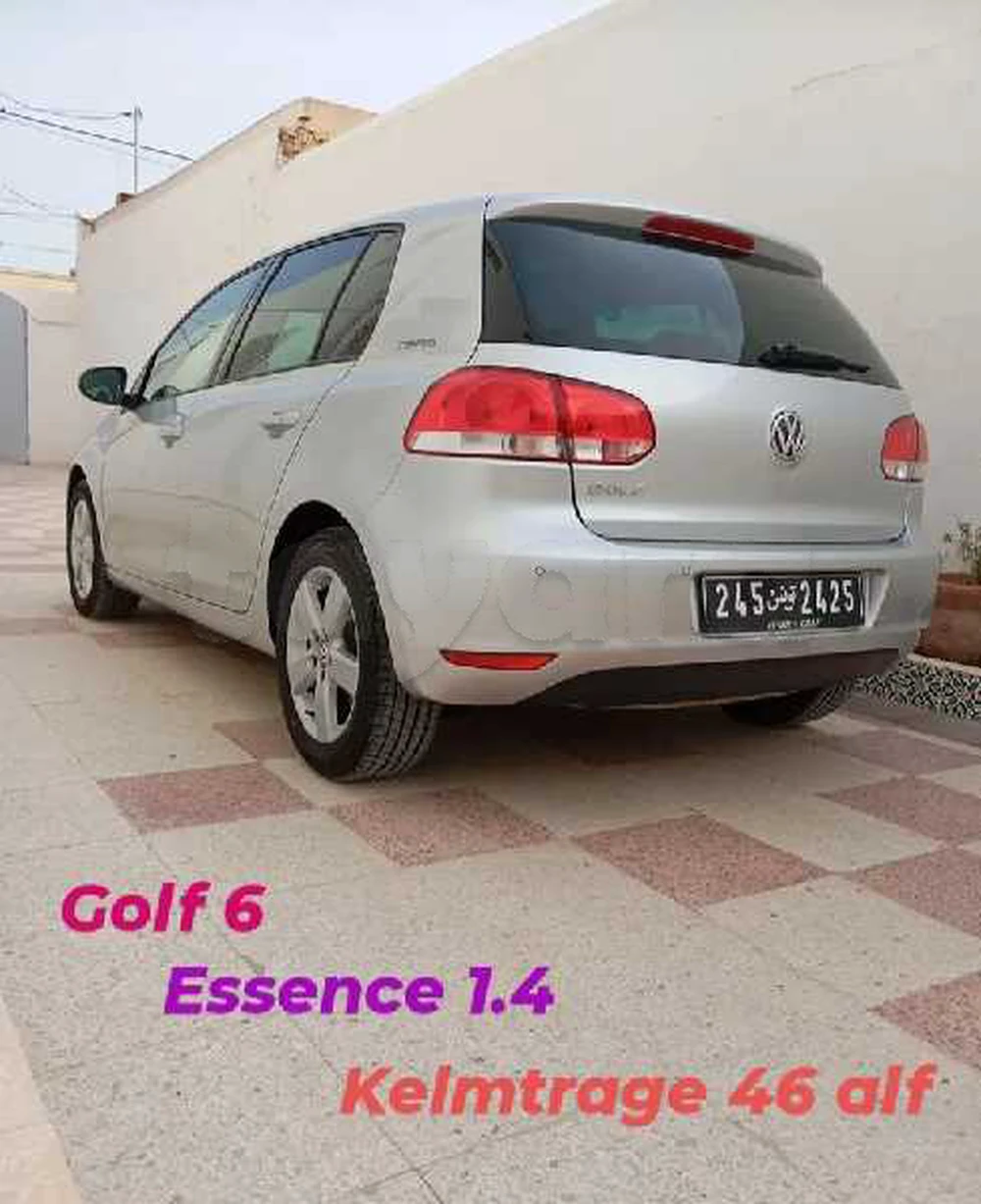 Carte voiture Volkswagen Golf 6