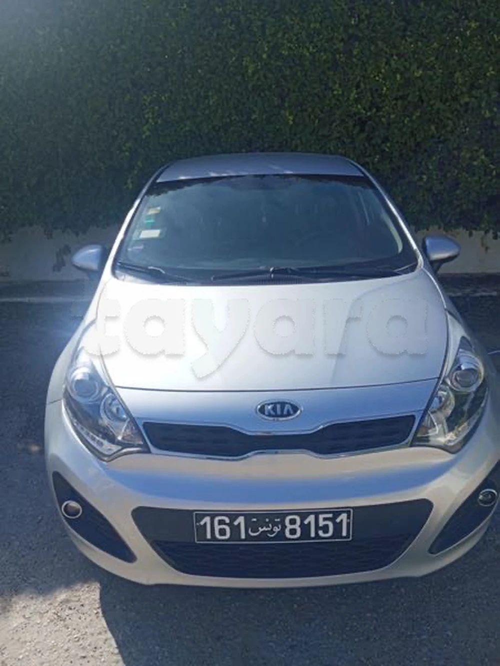 Carte voiture Kia Rio