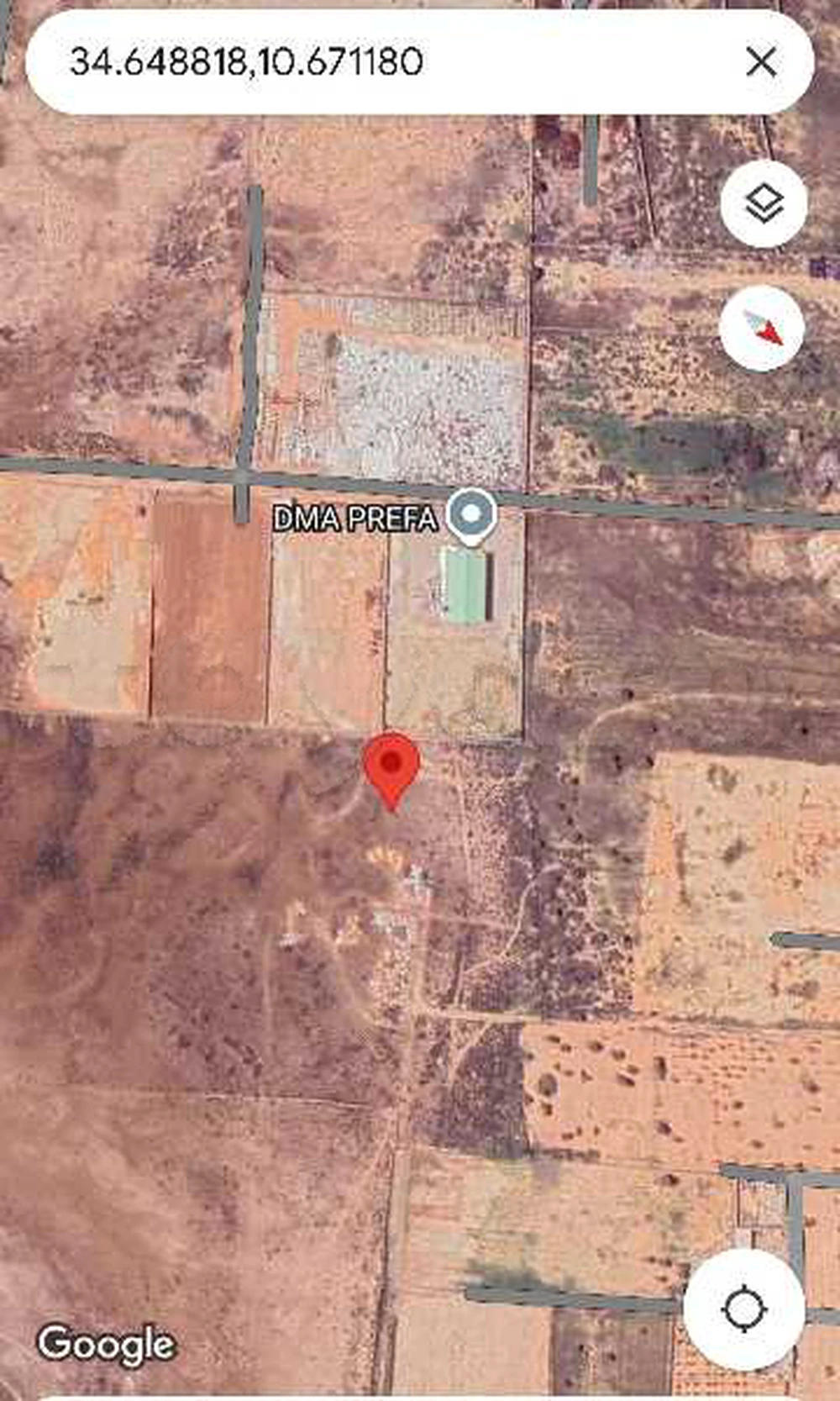 terrain 5550m2 Route gabes km12