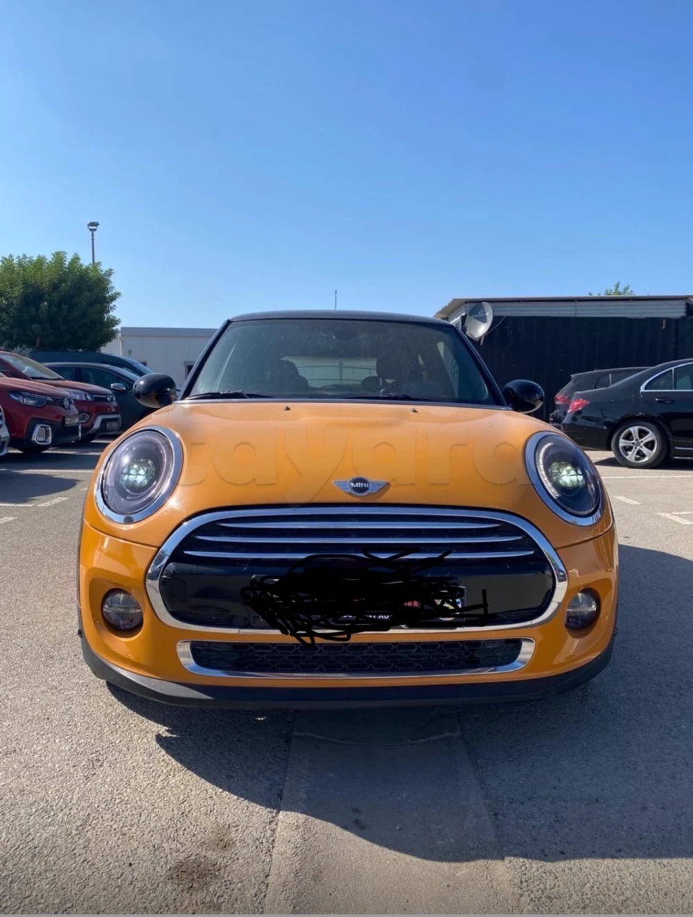 Carte voiture Mini Cooper