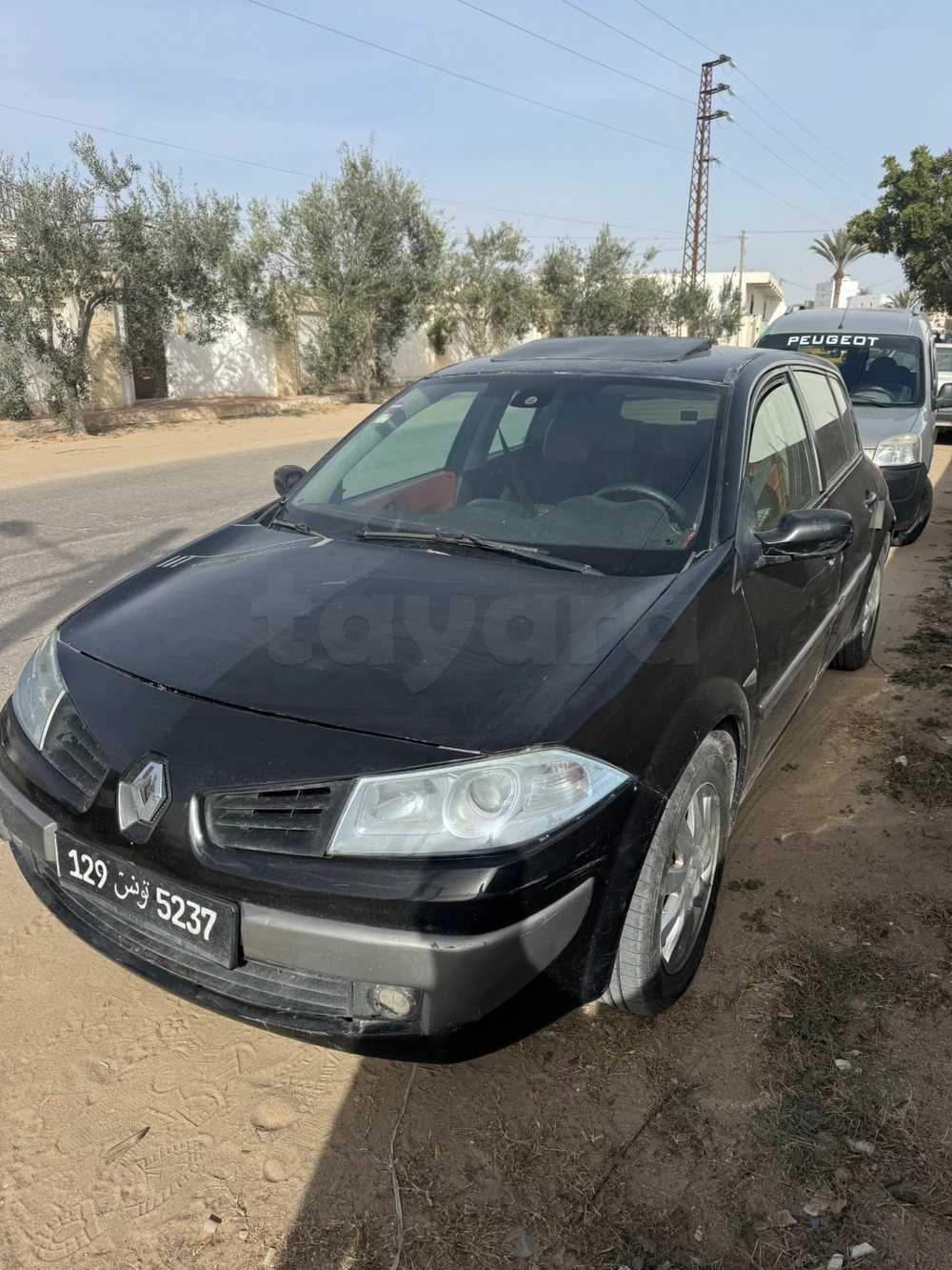 Carte voiture Renault Megane