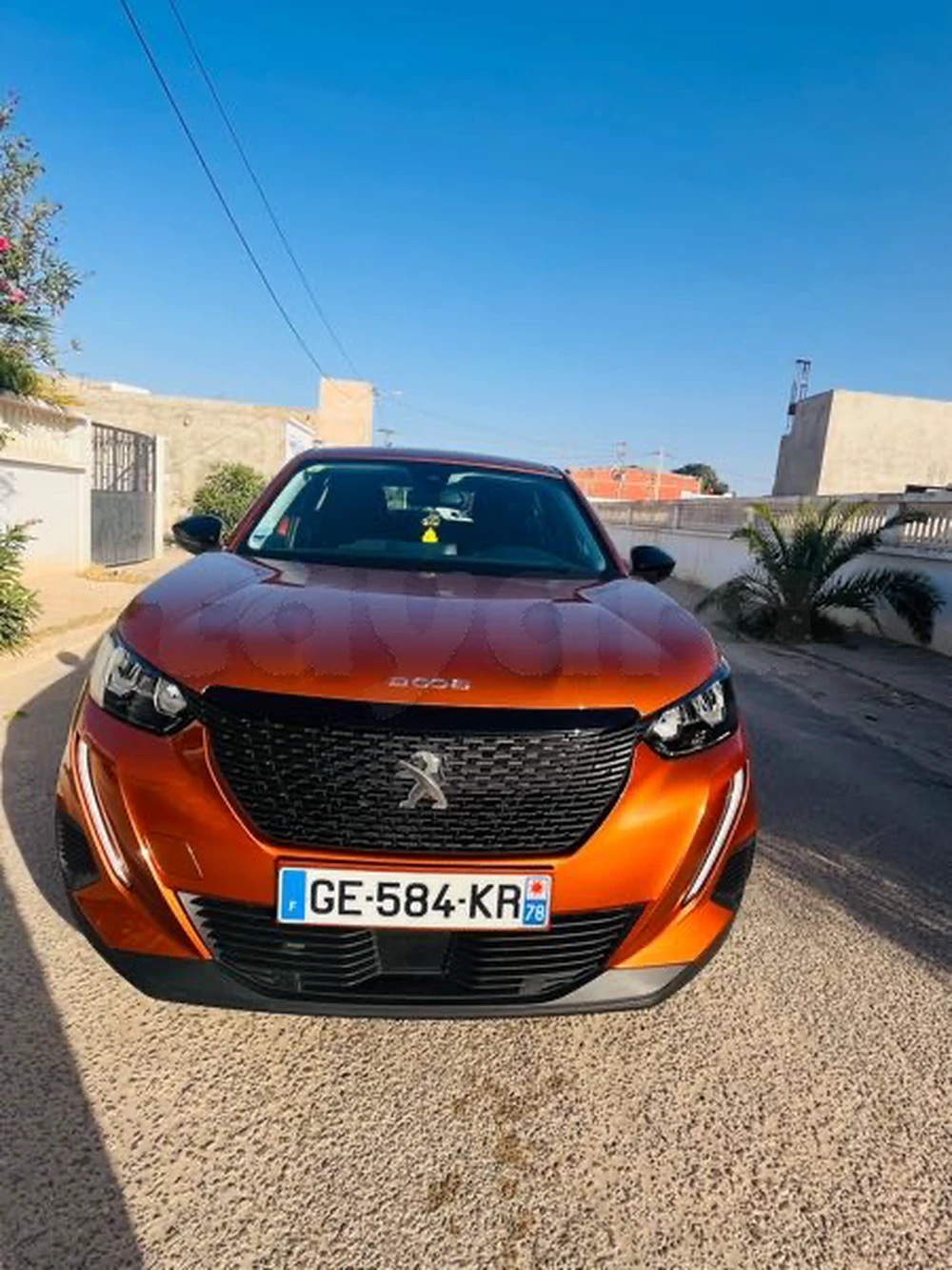 Carte voiture Peugeot 2008