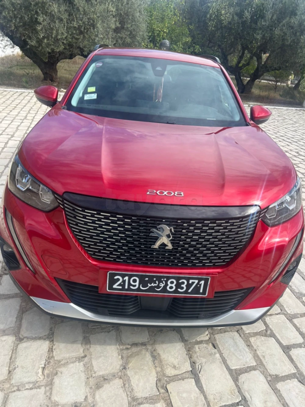 Carte voiture Peugeot 2008