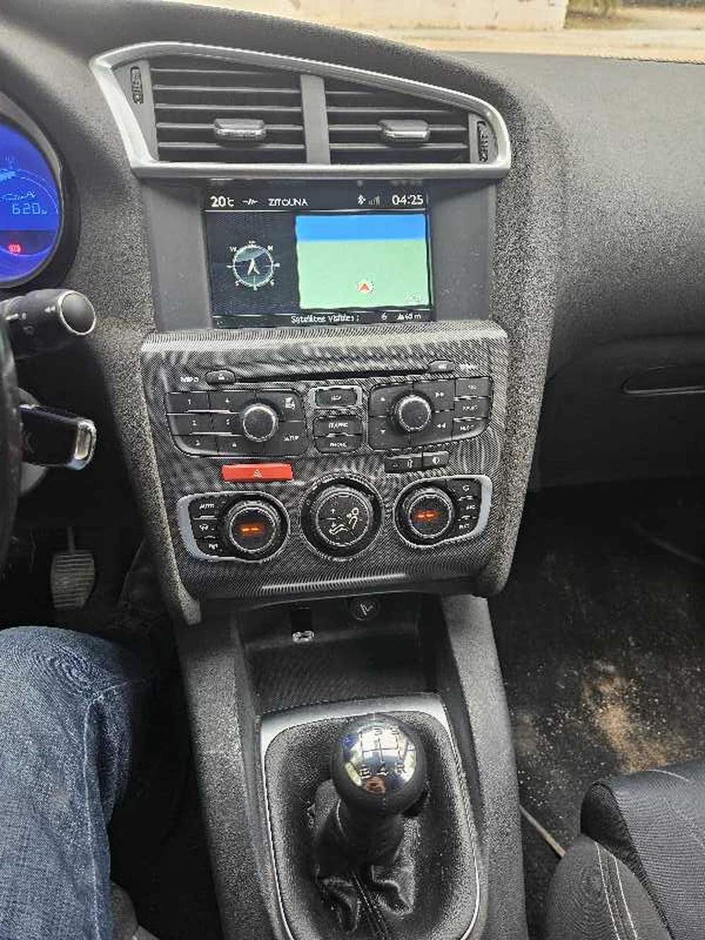 Carte voiture Citroen C4