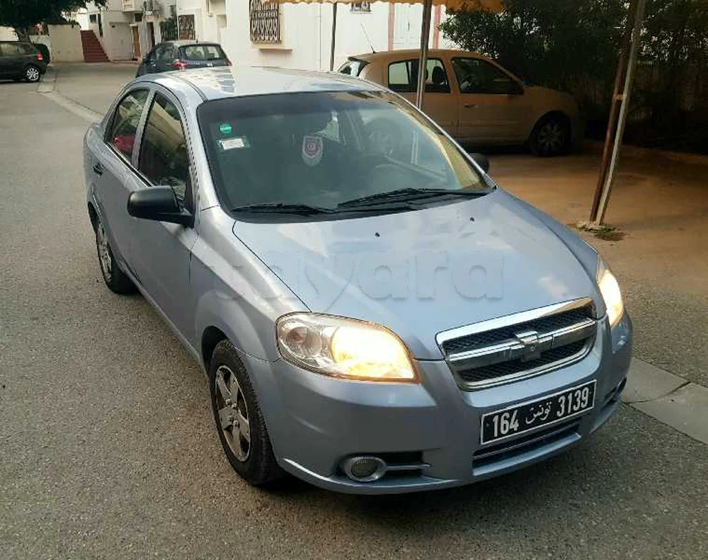 Carte voiture Chevrolet Aveo