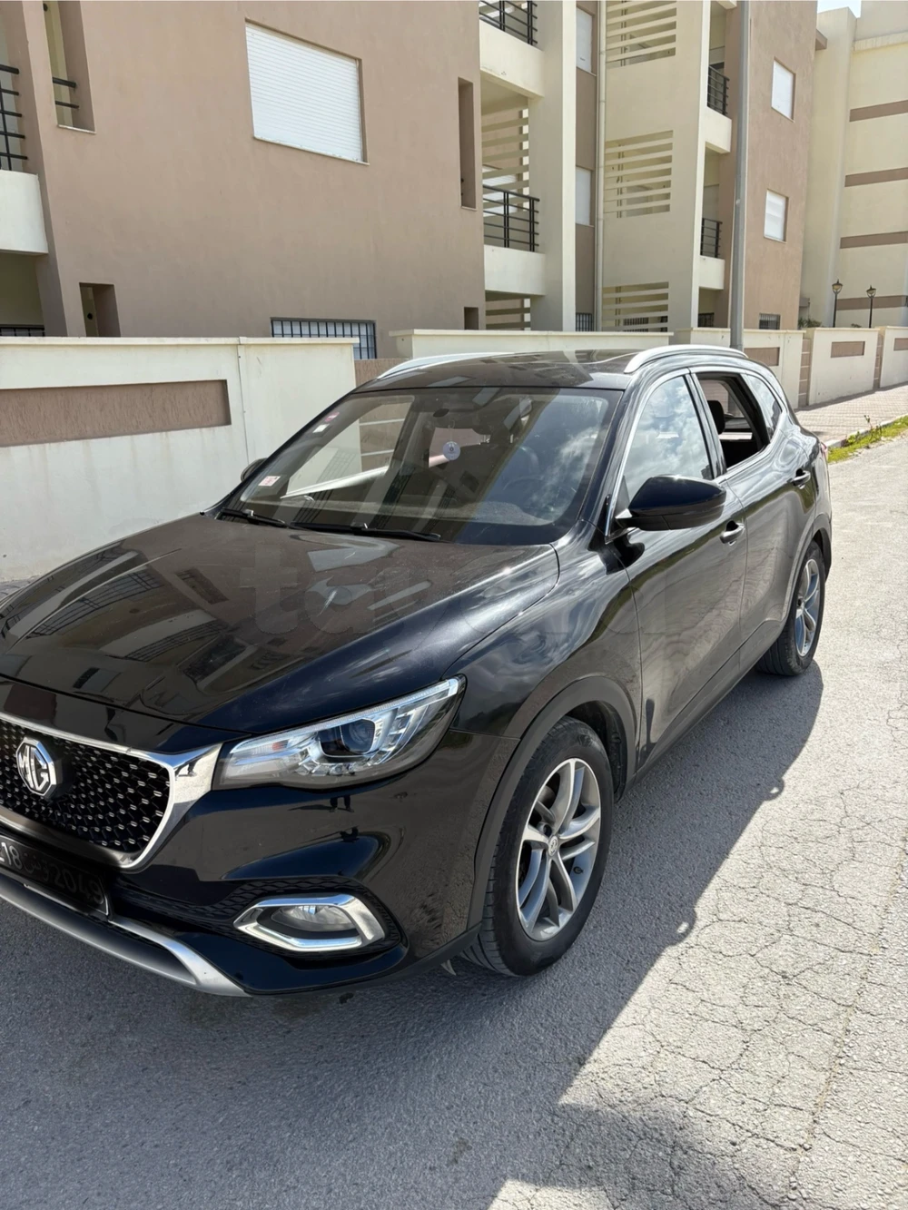 Carte voiture MG HS