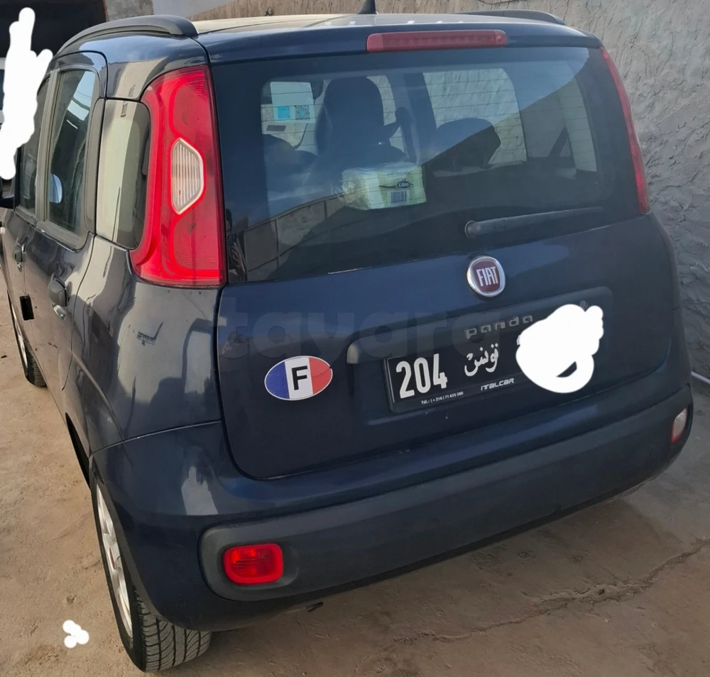 Carte voiture Fiat Panda