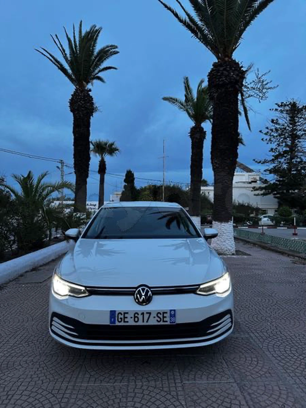 Carte voiture Volkswagen Golf 8