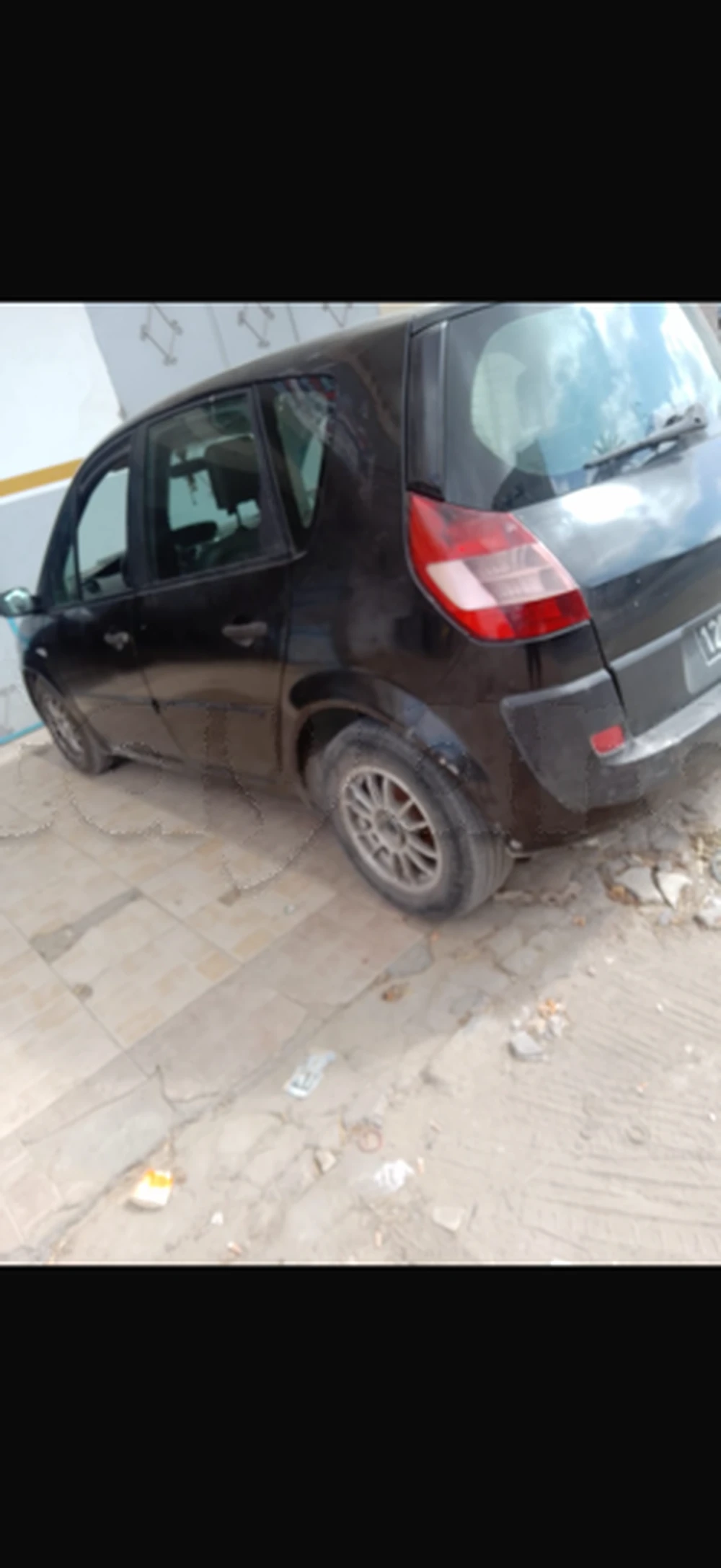 Carte voiture Renault Scenic