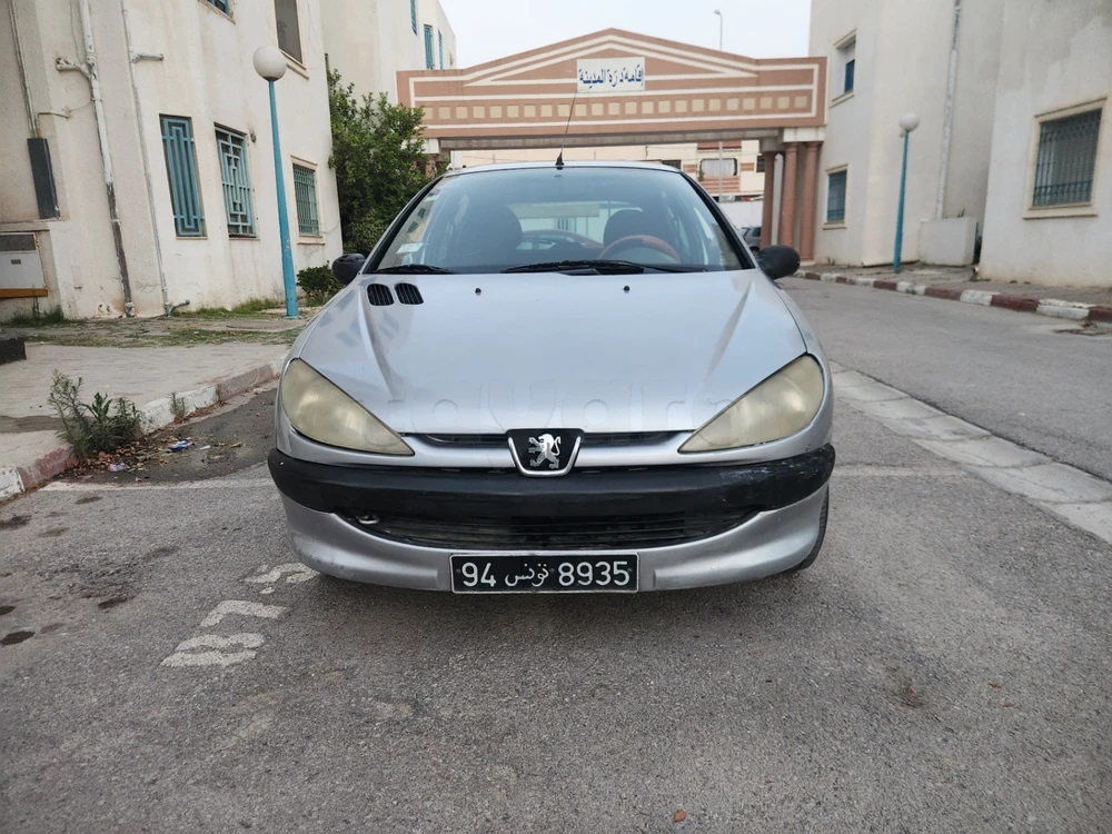 Carte voiture Peugeot 206