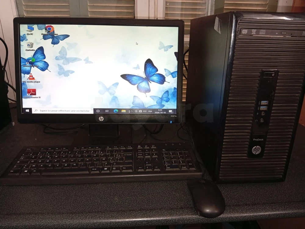 PC de Bureau HP ProDesk Intel Core i3 (6ème Gen) Complet - 8 Go RAM