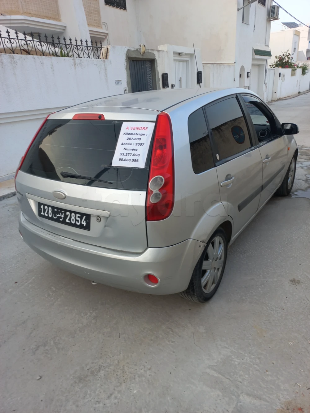 Carte voiture Ford Fiesta