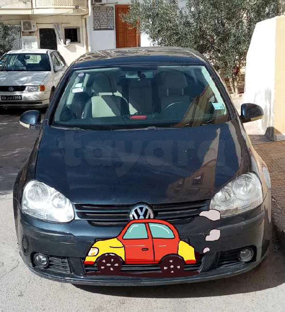 Carte voiture Volkswagen Golf