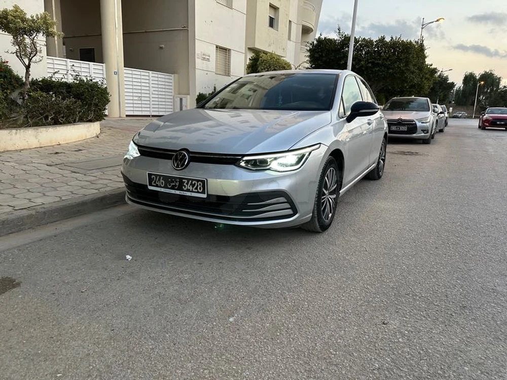 Carte voiture Volkswagen Golf 8