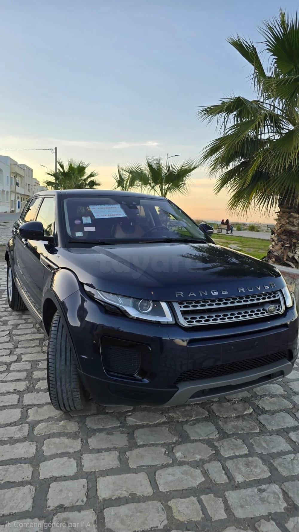 Carte voiture Land Rover Range Rover Evoque