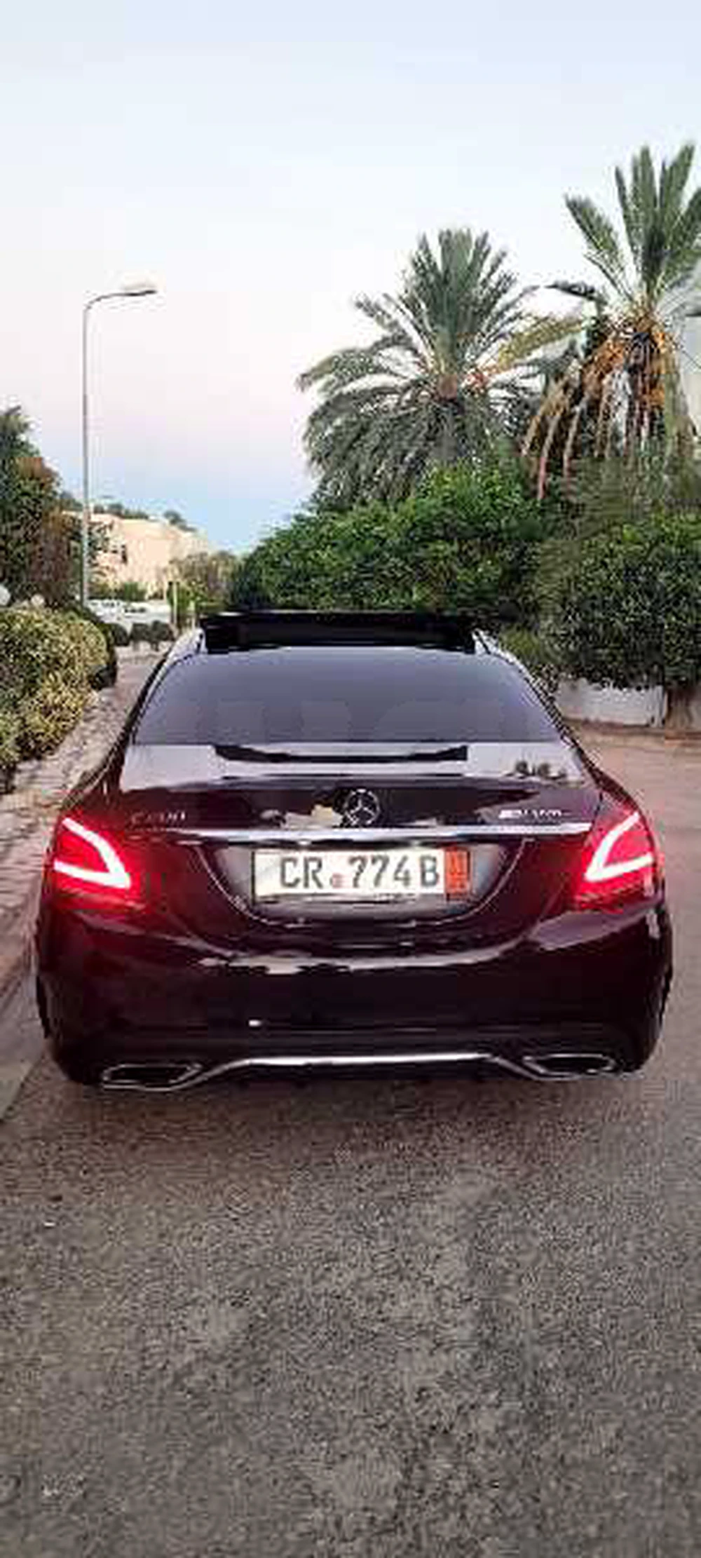 Carte voiture Mercedes-Benz Classe C