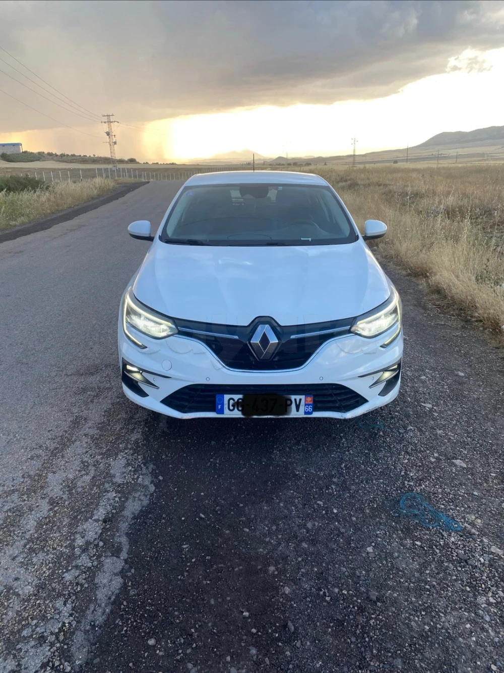 Carte voiture Renault Megane
