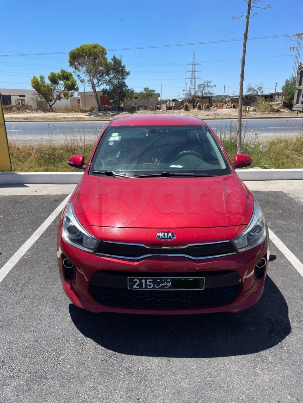 Carte voiture Kia Rio