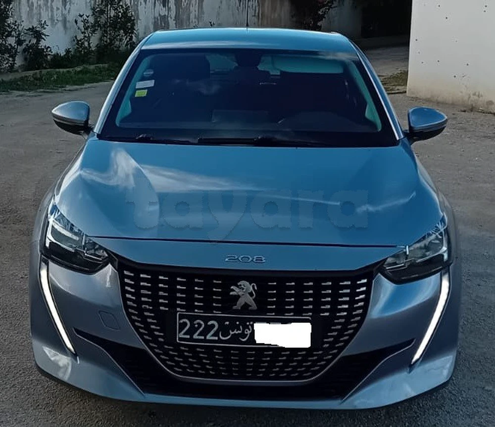 Carte voiture Peugeot 208