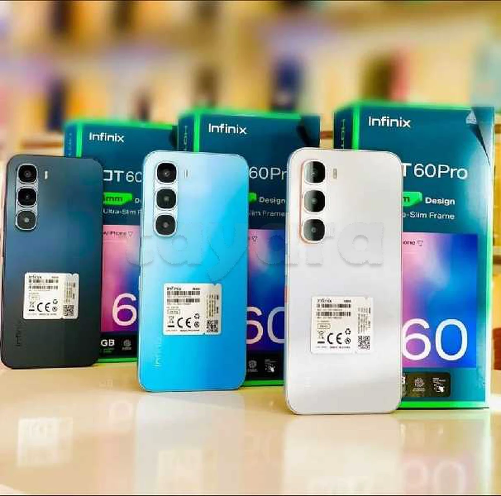 Infinix HOT 60 PRO 8+8/256 Cacheté paquet fermé #Validé✔️
-Prix fiix non négociable: 590 dt
Vente en ligne ☎️53137076 ➡️Dispo à Ariana / Tunis centre ville
🚛Livraison sur tout la Tunisie 🚚🇹🇳🔴Echange : Non🔴
