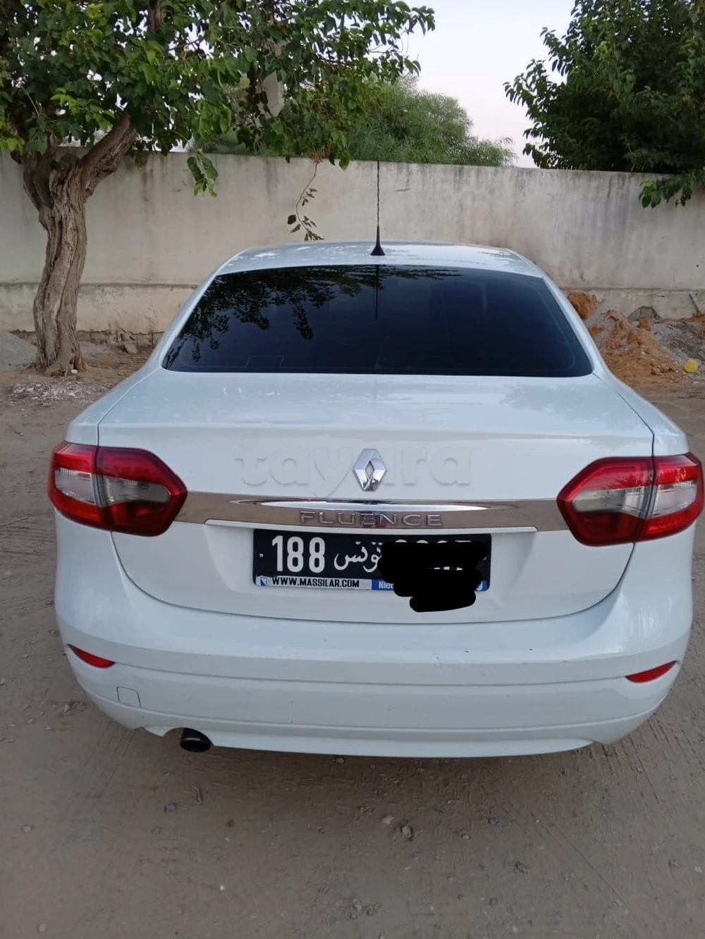 Carte voiture Renault Fluence