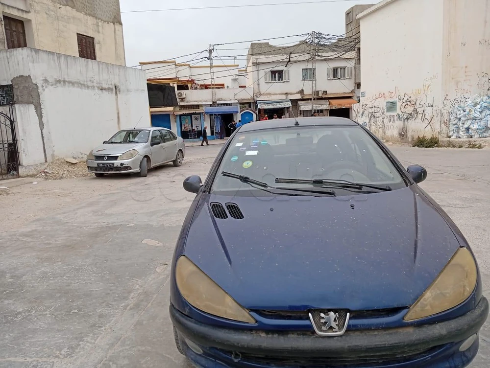 Carte voiture Peugeot 206